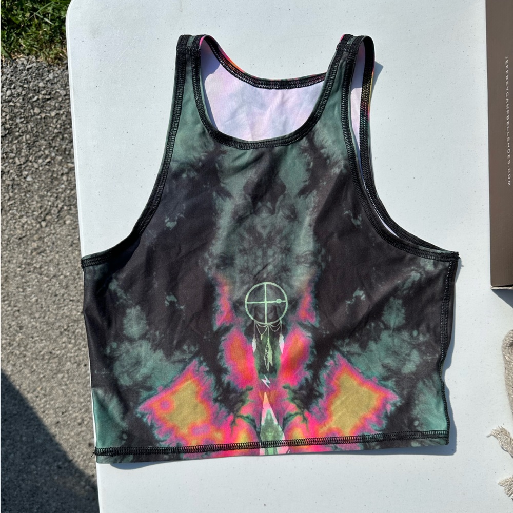 TEEKI Eagle Feather Green Mermaid Tank